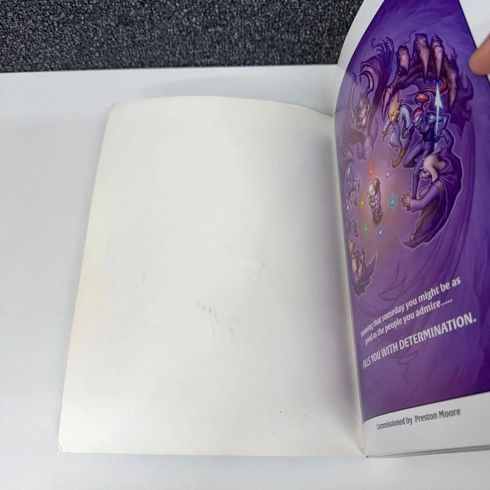Gamers for Good Presents Undertale Fan Art Book Charity Kickstarter 1st Edition